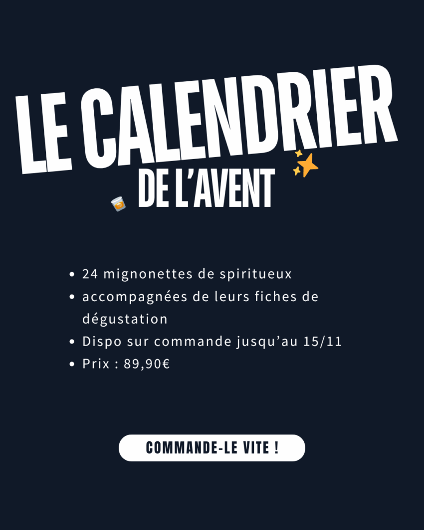 Le calendrier l'avent signé MC Vins